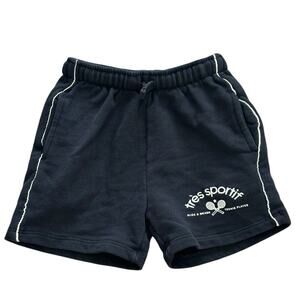 Zara Boys Black Pull On Shorts 3y